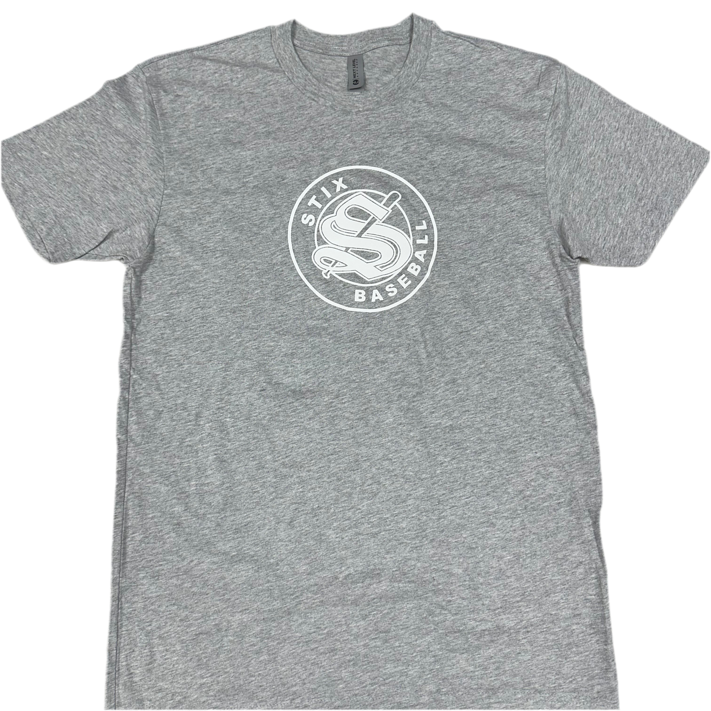Next Level Stix Crest Cotton Tee