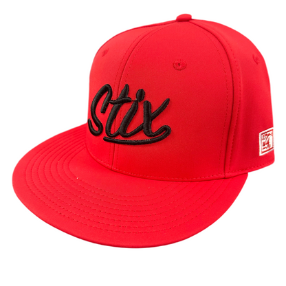 STIX SCRIPT FITTED HAT