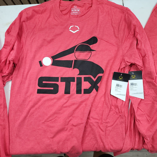 EVOSHIELD STIX MAN LONG SLEEVE COTTON