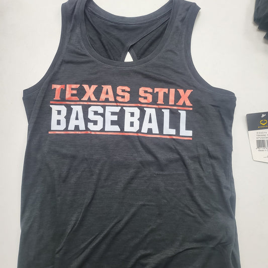 EVOSHIELD "TEXAS STIX BASEBALL" WOMENS TRAINING TANK TOP
