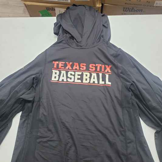 EVOSHIELD ADULT "TEXAS STIX BASEBALL" EVOSHIELD LTWGT TRAINING HOODIE 2.0
