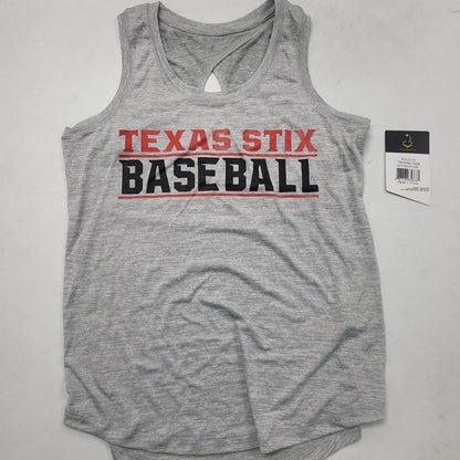 EVOSHIELD "TEXAS STIX BASEBALL" WOMENS TRAINING TANK TOP