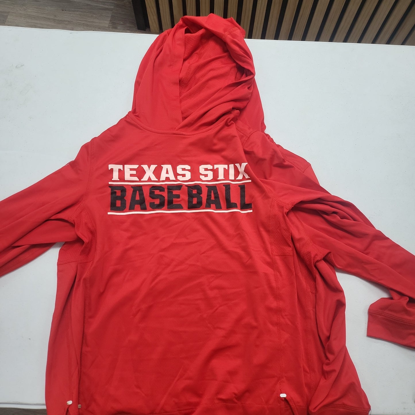EVOSHIELD ADULT "TEXAS STIX BASEBALL" EVOSHIELD LTWGT TRAINING HOODIE 2.0