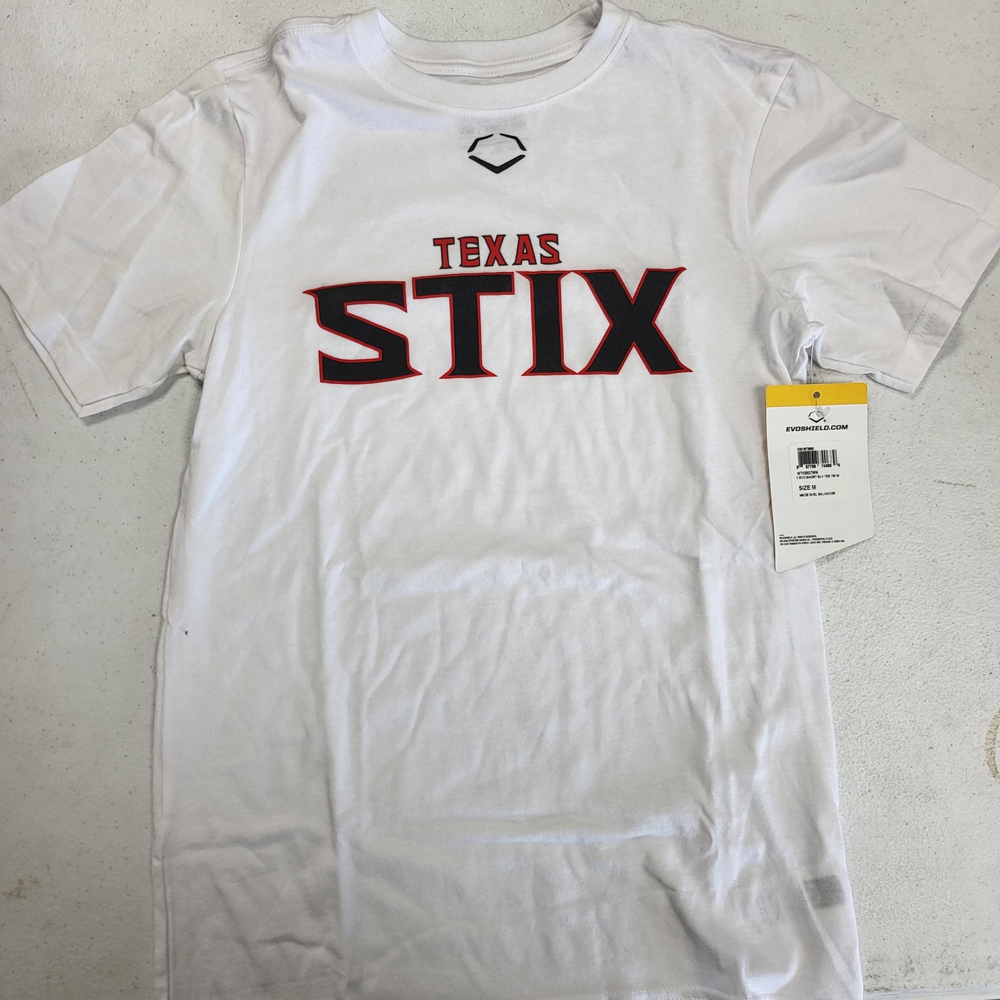 EVOSHIELD ADULT TEXAS STIX COTTON TEE