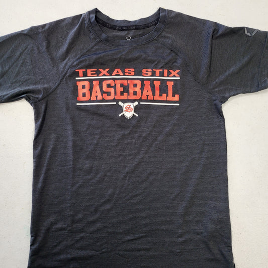EVOSHIELD YOUTH "TEXAS STIX BASEBALL S" TRAINING TEE 2.0