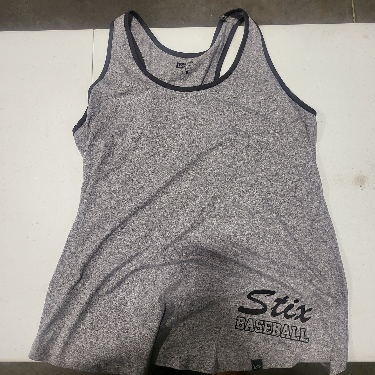 NEW ERA ADULT "TEXAS STIX" WOMEN'S GREY TANK TOP