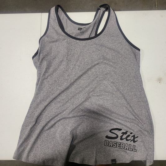 NEW ERA ADULT "TEXAS STIX" WOMEN'S GREY TANK TOP