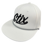 STIX SCRIPT PERFORATED ROPE HAT