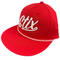 STIX SCRIPT PERFORATED ROPE HAT