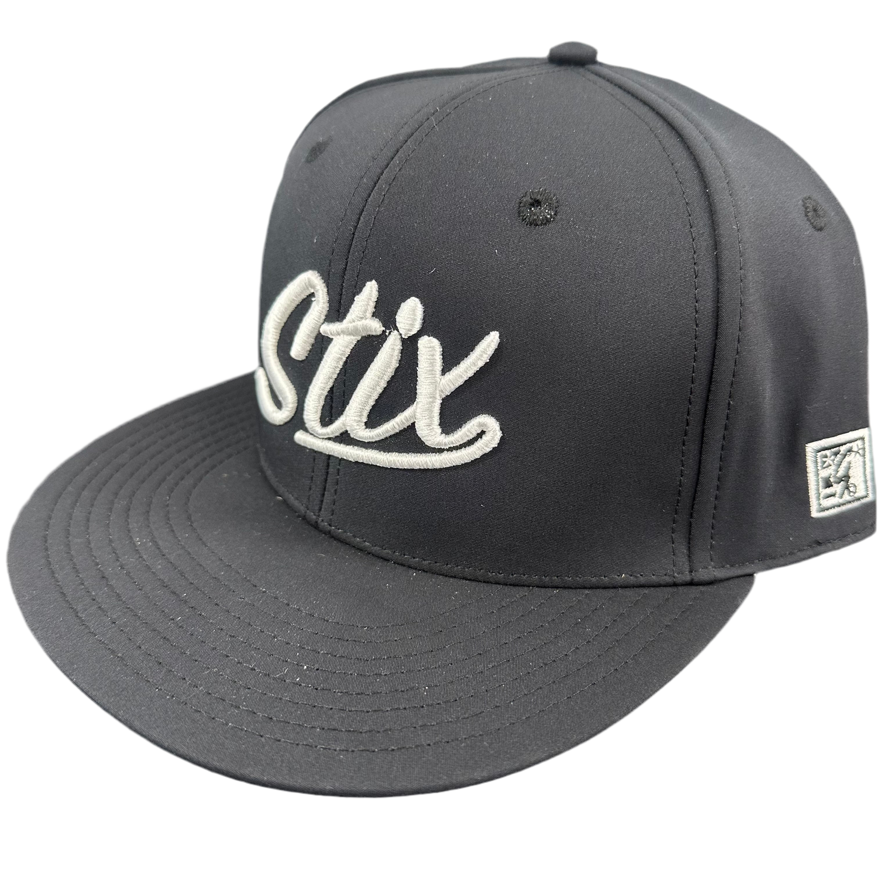 STIX SCRIPT FITTED HAT