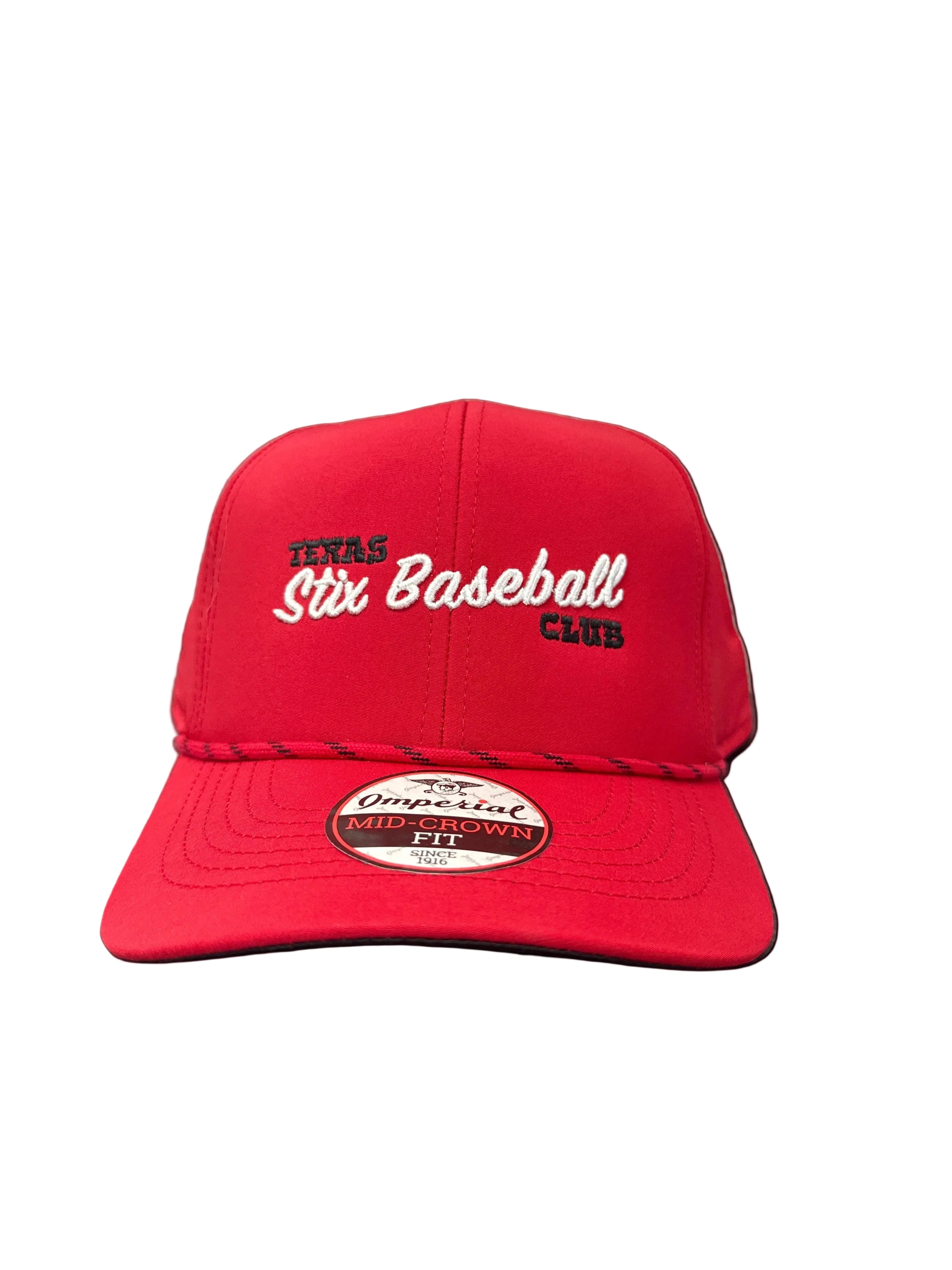Texas Stix Baseball Club Imperial Rope Hat