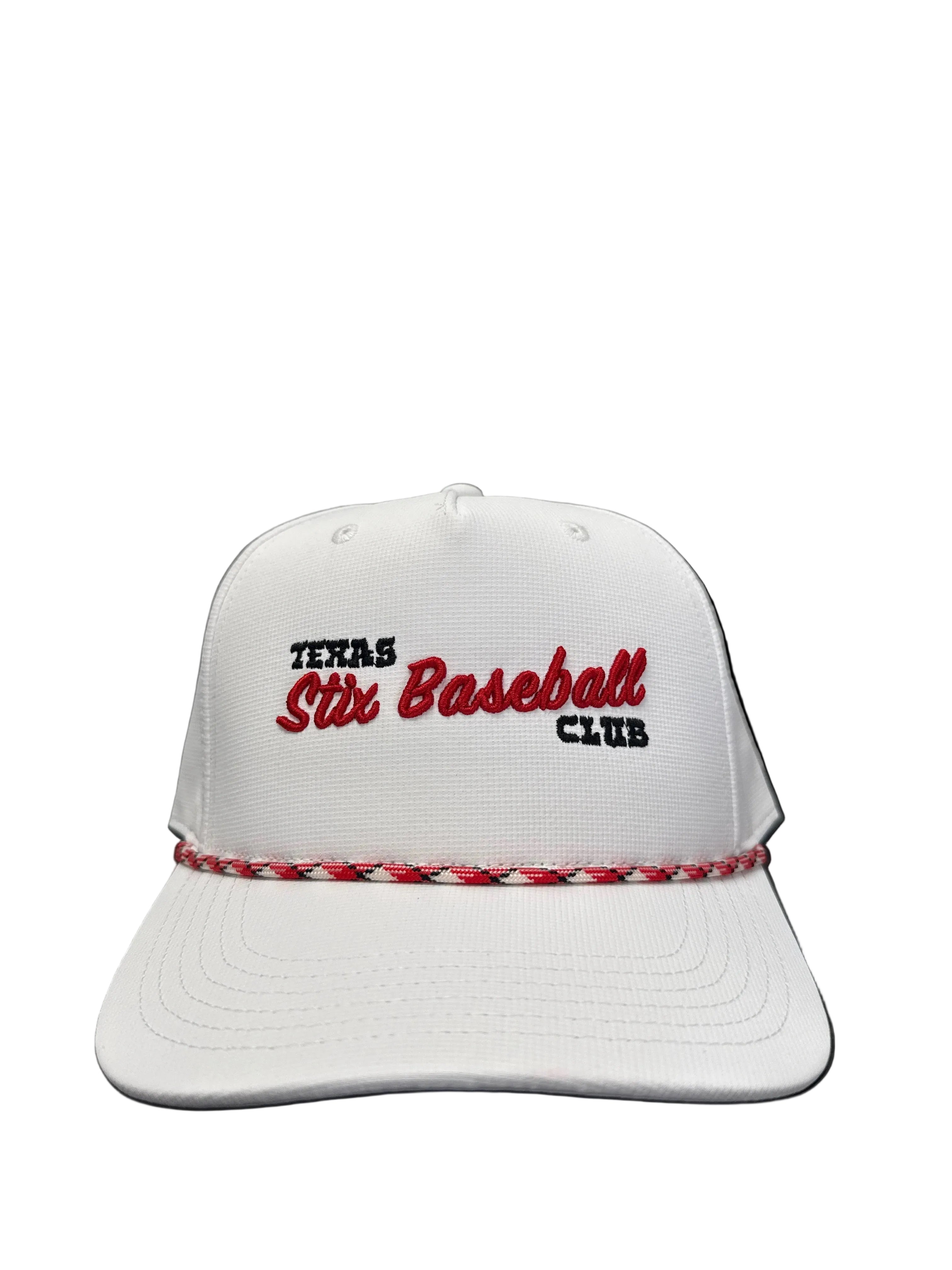 Texas Stix Baseball Club Cap Am. Rope Hat