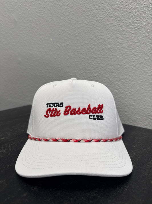 Texas Stix Baseball Club Cap Am. Rope Hat