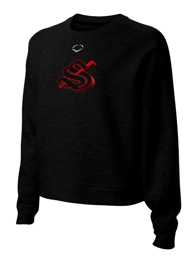 EVOSHIELD WOMENS CROP SWEATSHIRT