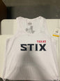 EVOSHIELD ADULT "TEXAS STIX" WOMENS WHITE TANK TOP
